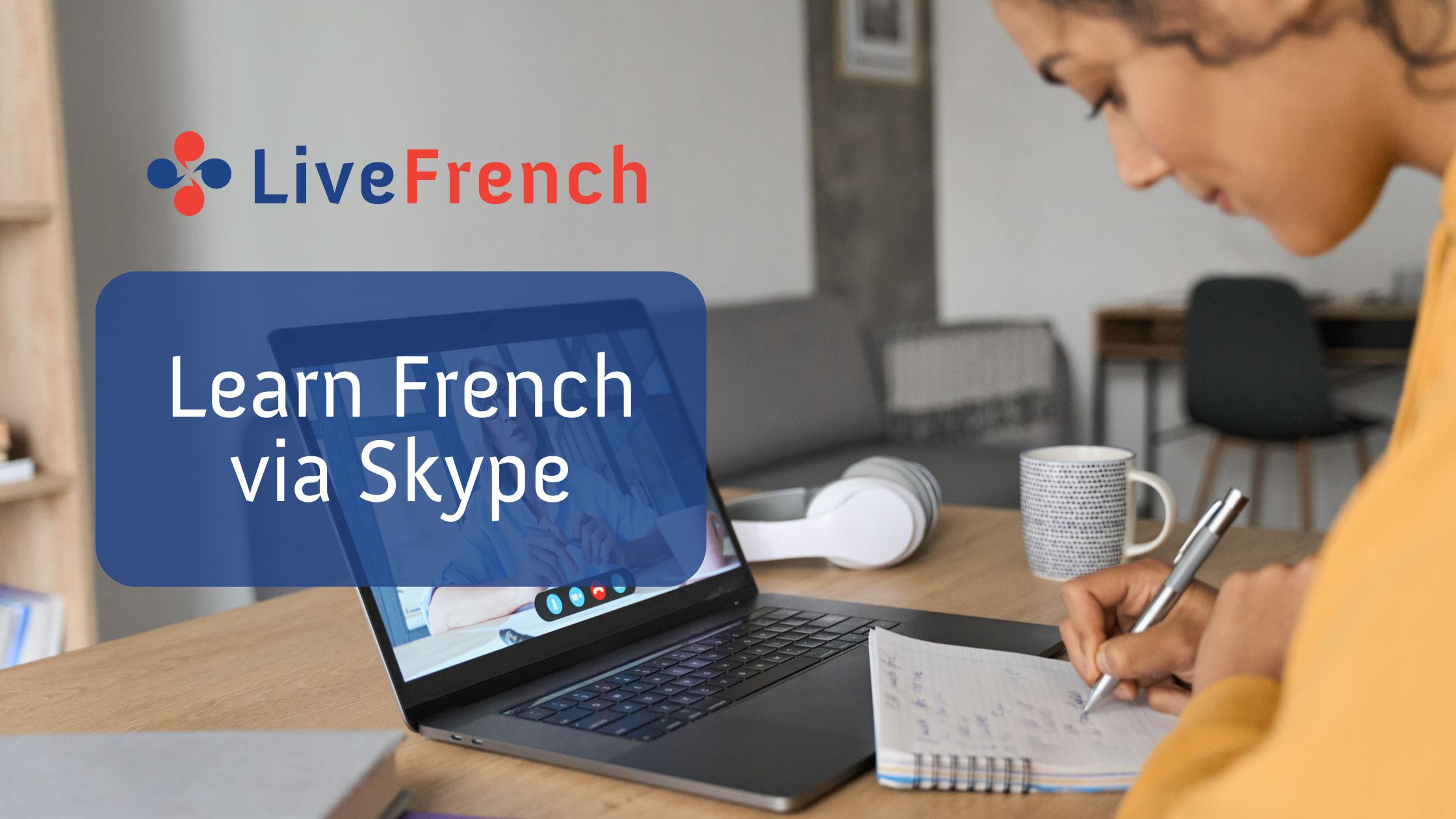 How to learn French via Skype