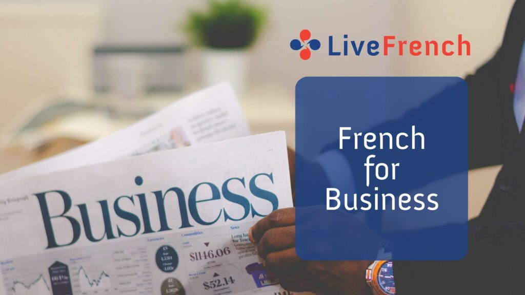Live-French.net announces its new course: French for Business