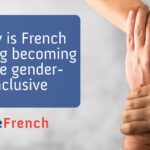 How is French writing becoming more gender-inclusive