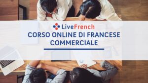 Professionista che segue una lezione di francese online con un insegnante Live French su Zoom