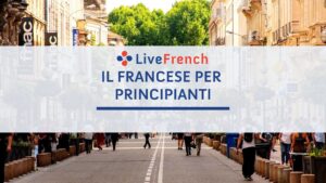 Principiante segue una lezione di francese online con un insegnante Live French su Zoom