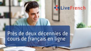 Près de deux décennies de cours de français en ligne